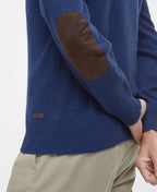 Barbour Patch Half Zip Knitted Jumper