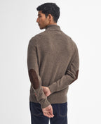 Barbour Patch Half Zip Knitted Jumper