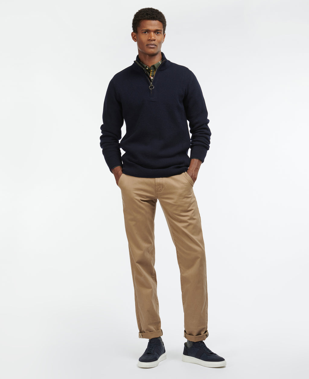 Holden Half Zip Knitted Jumper