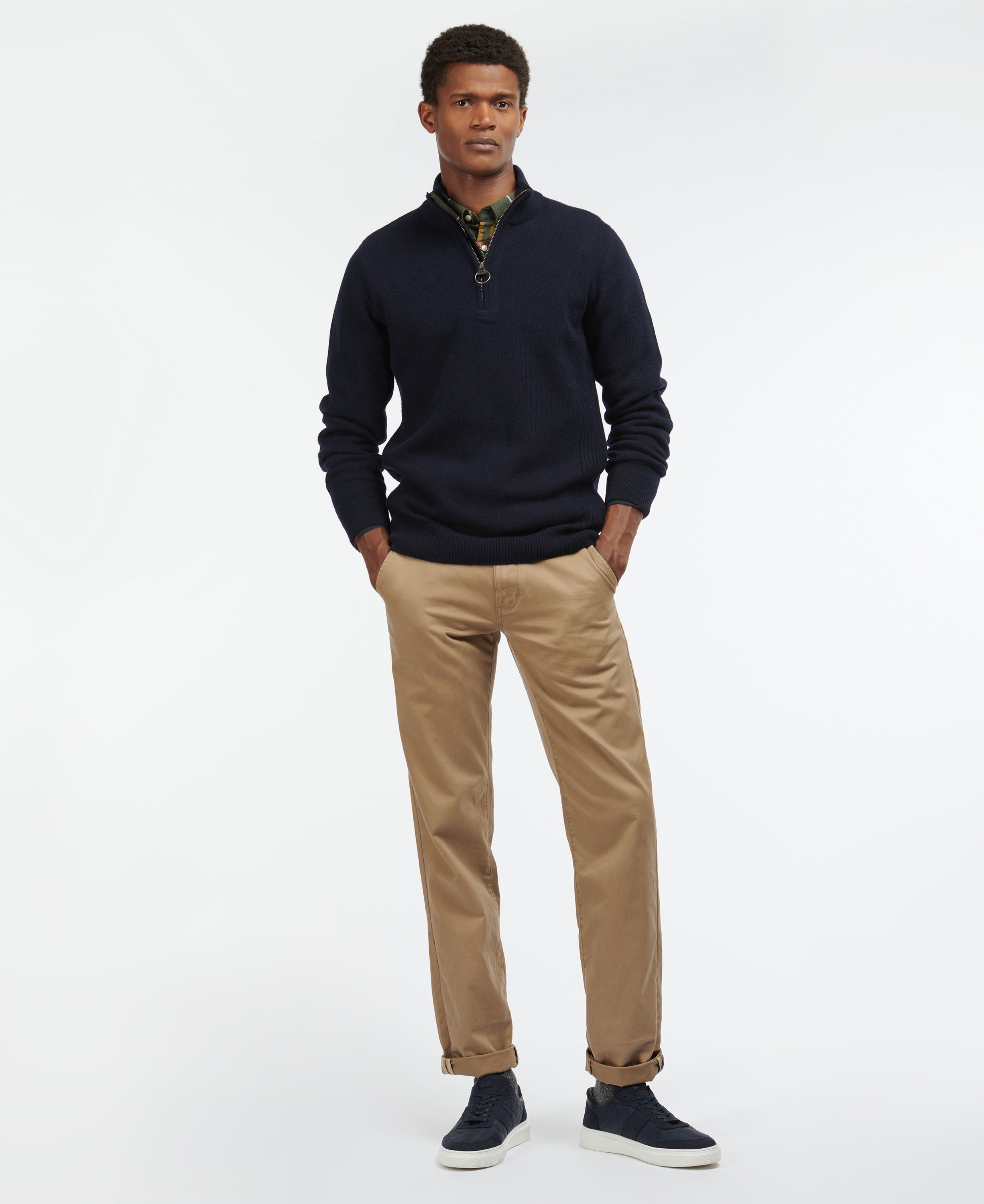 Holden Half Zip Knitted Jumper