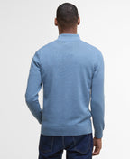 Cotton Half Zip Knitted Jumper
