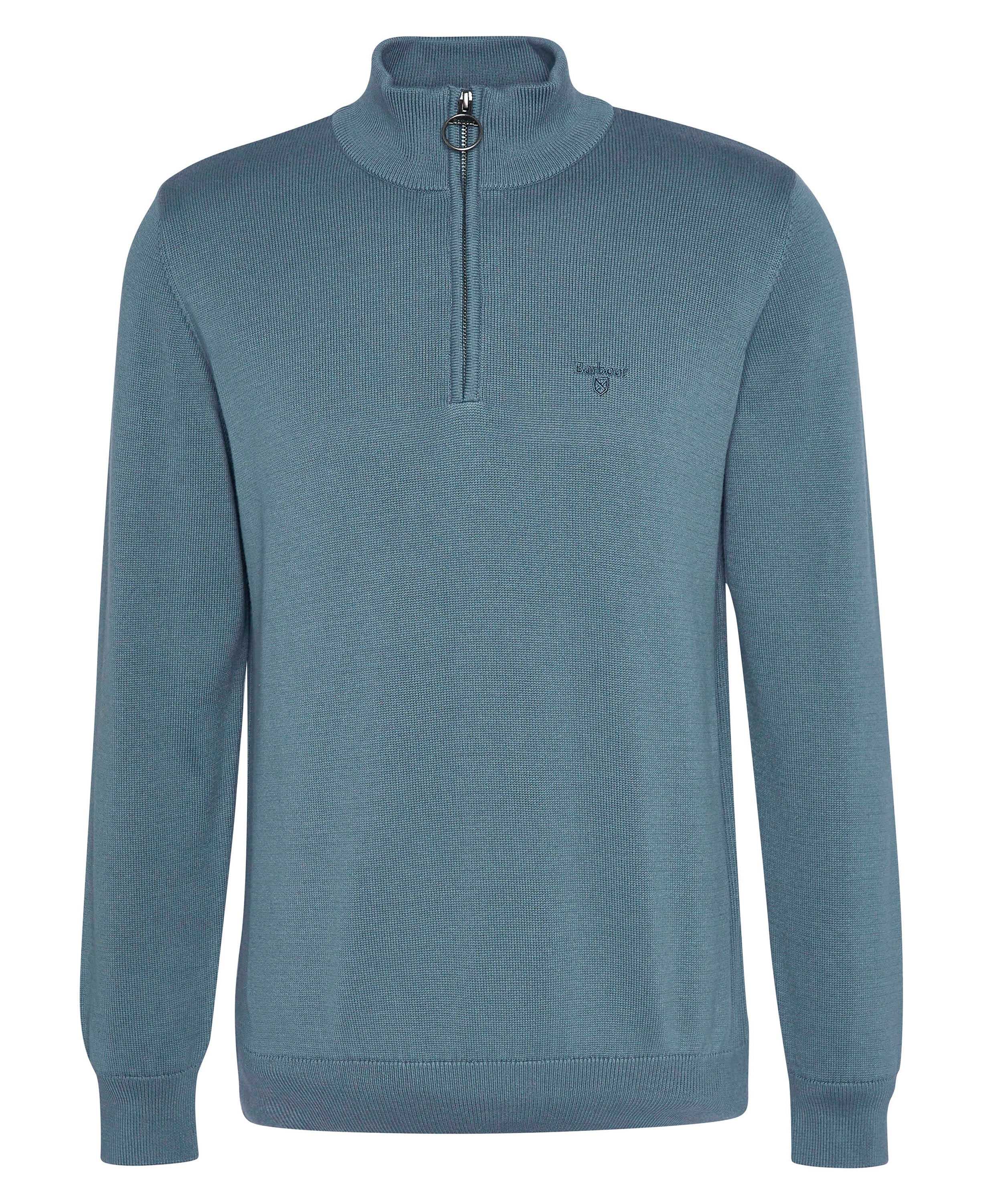 Cotton Half Zip knit