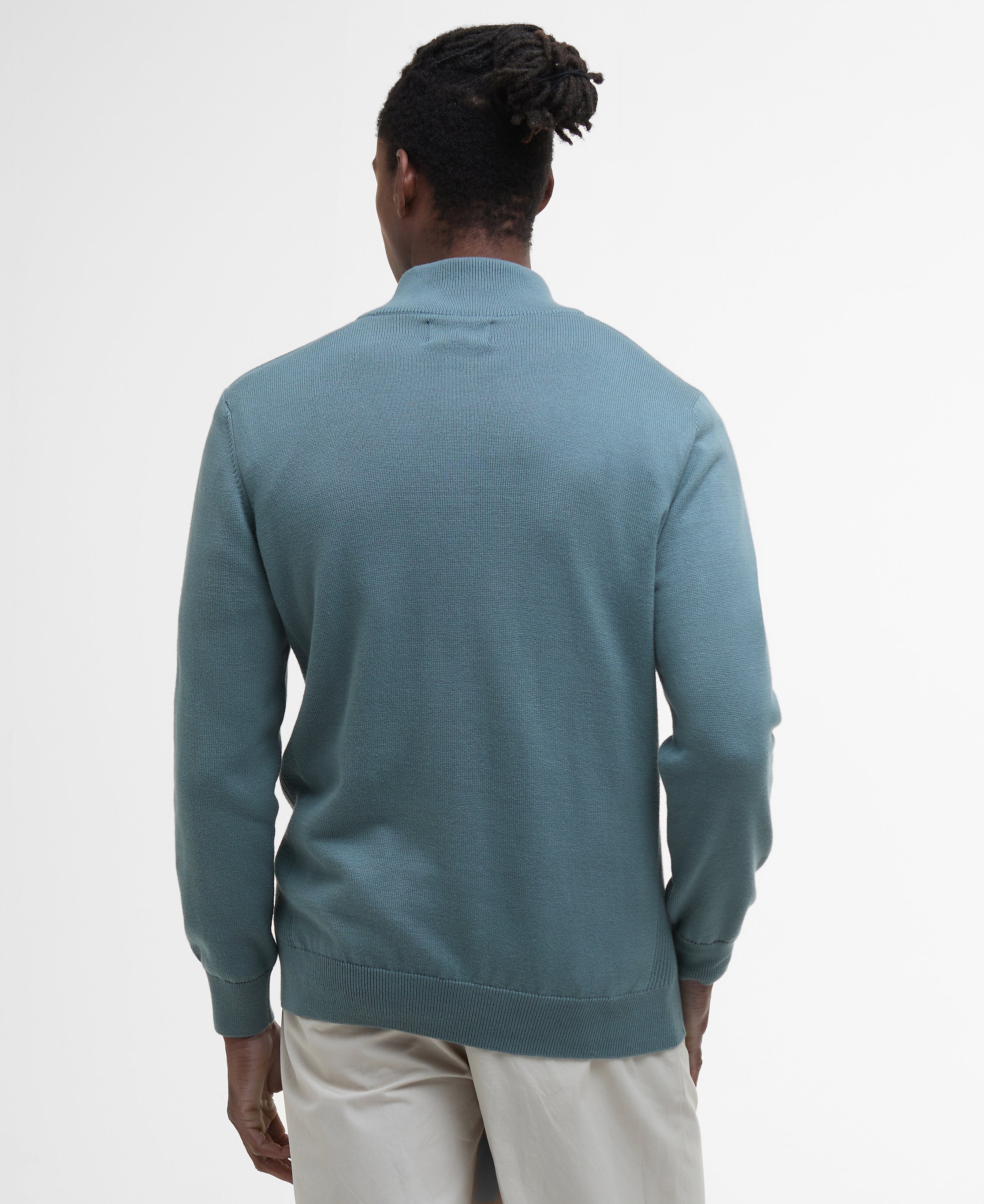 Cotton Half Zip knit