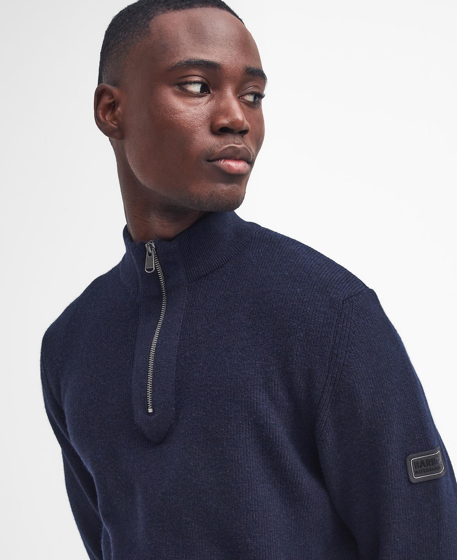Barbour Int Crawley Funnel Neck Jumper