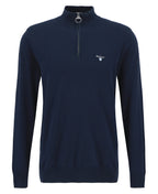 Lingwood Cotton Half Zip Sweater