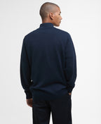 Lingwood Cotton Half Zip Sweater