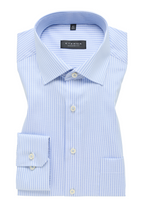 Ice blue stripe modern shirt