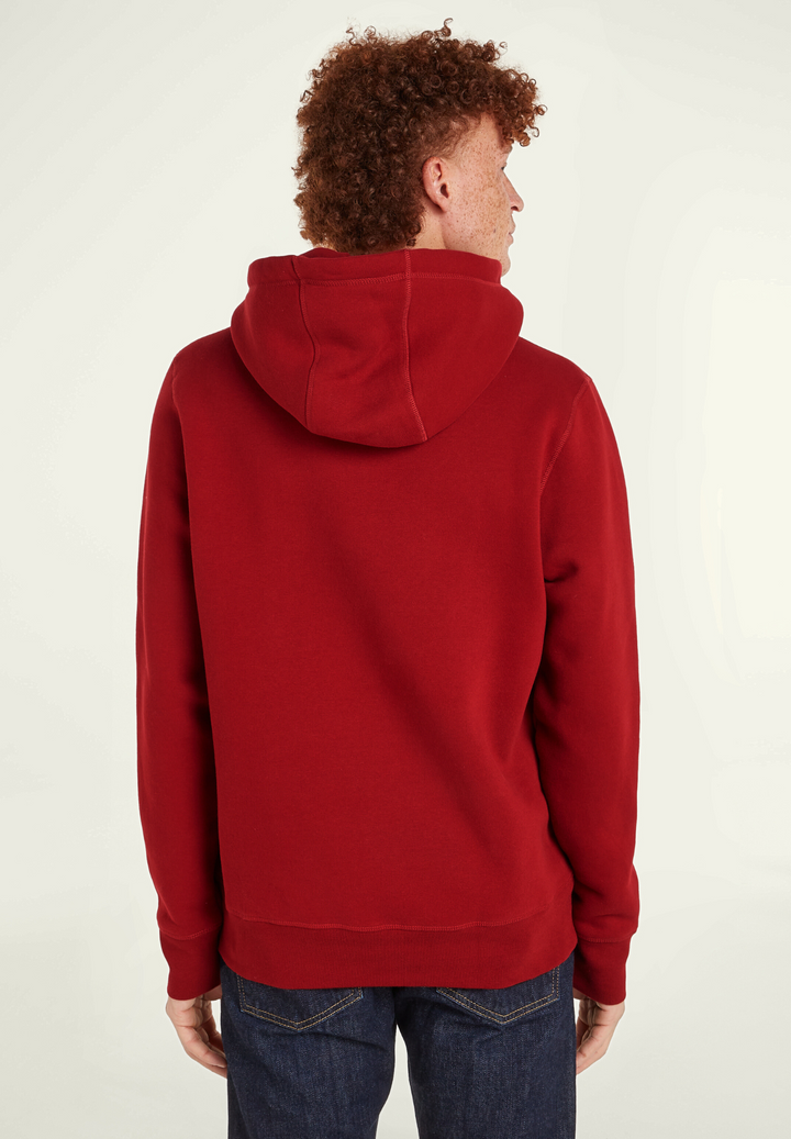 Red Logo Hoodie