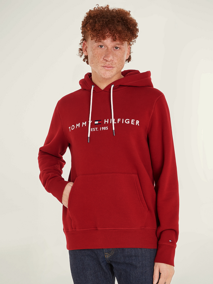 Red Logo Hoodie