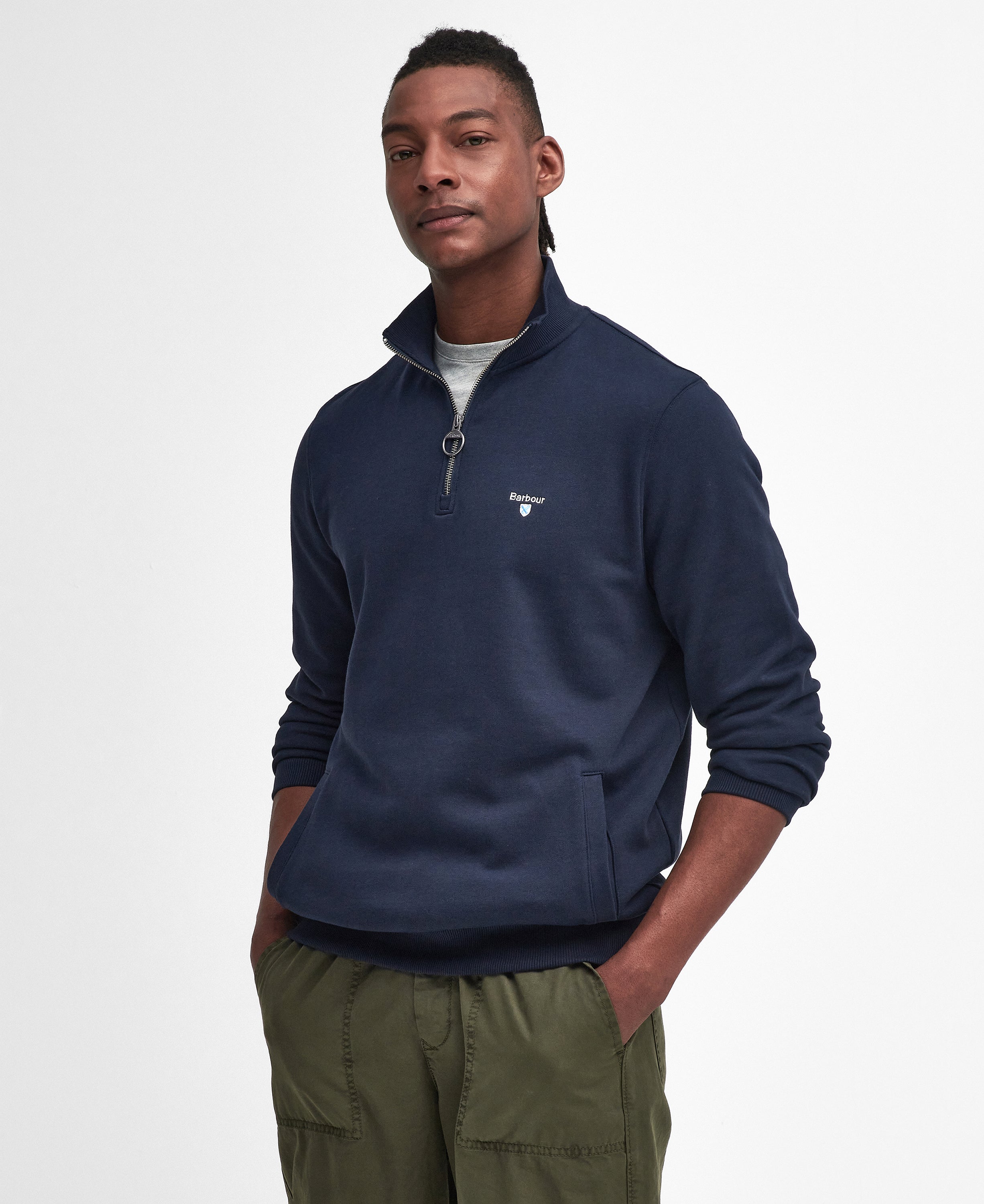 Beckhill half zip sweatshirt