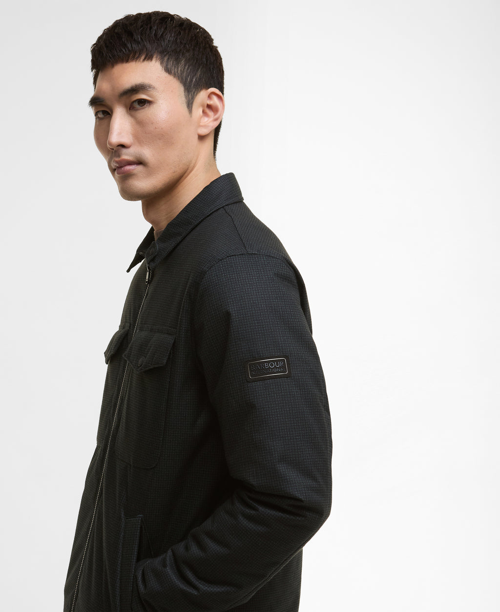 Check Quilted Jacket