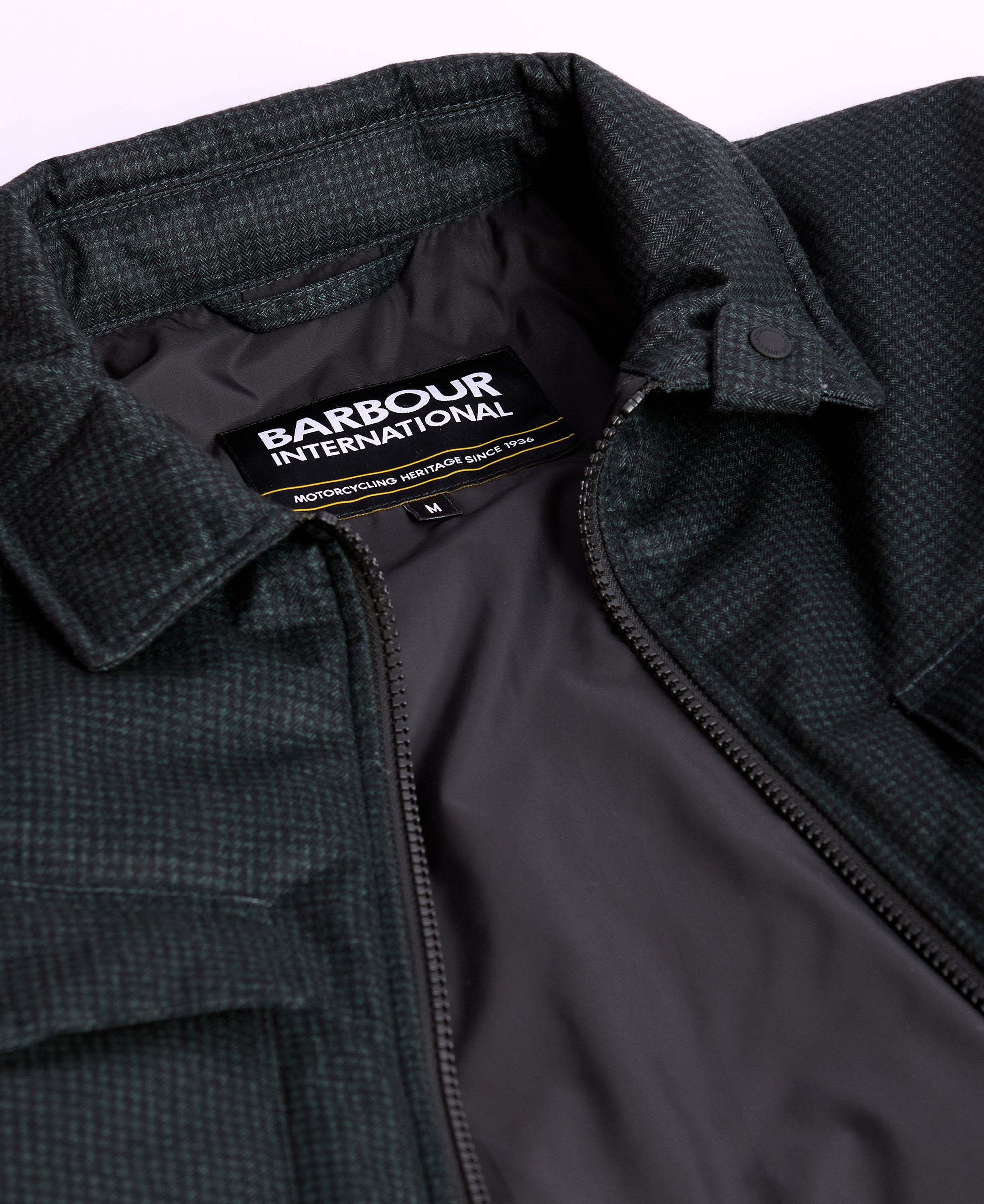 Check Quilted Jacket