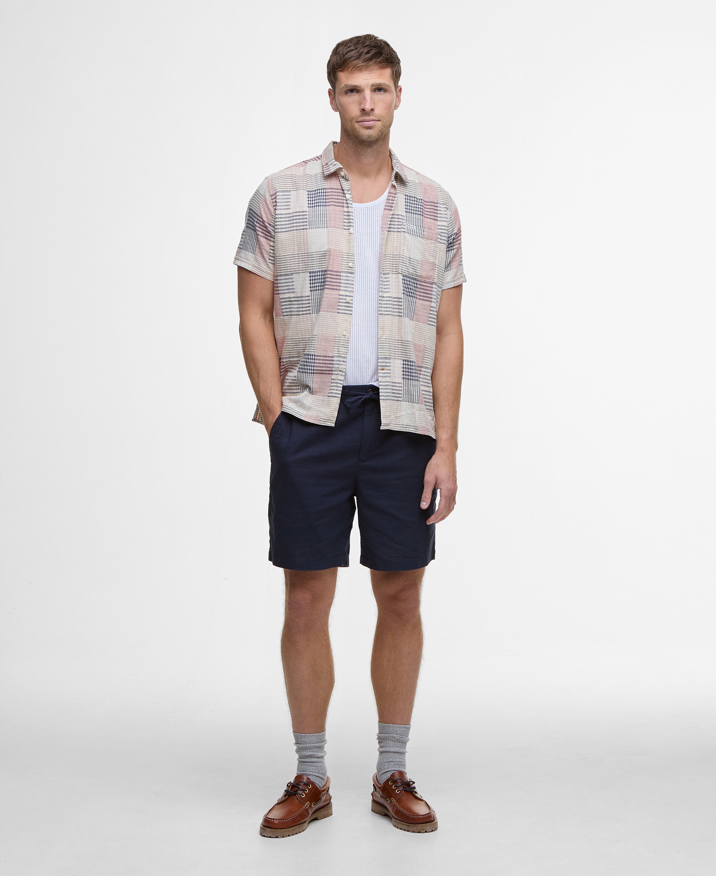 Cotton check shirt