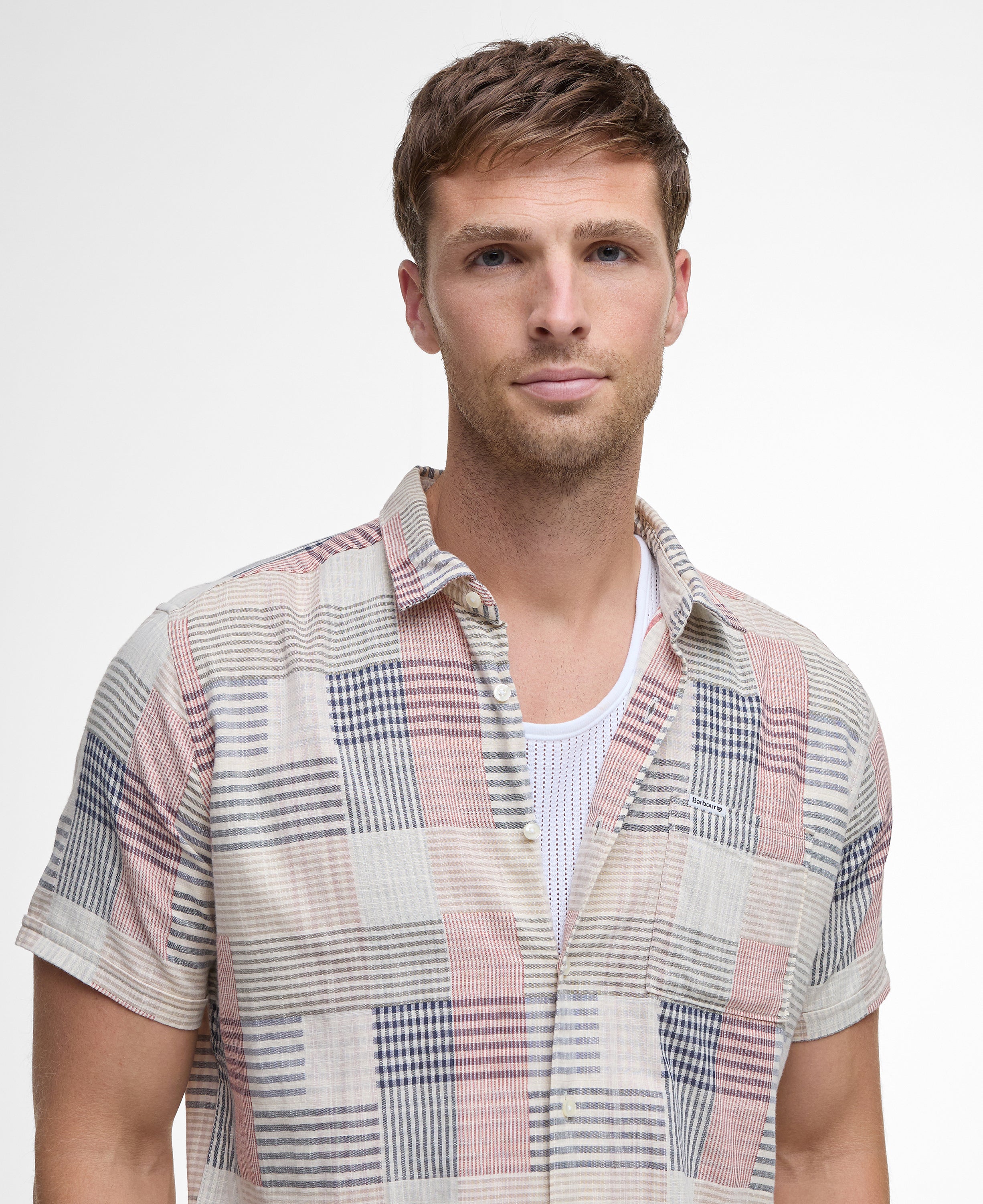 Cotton check shirt