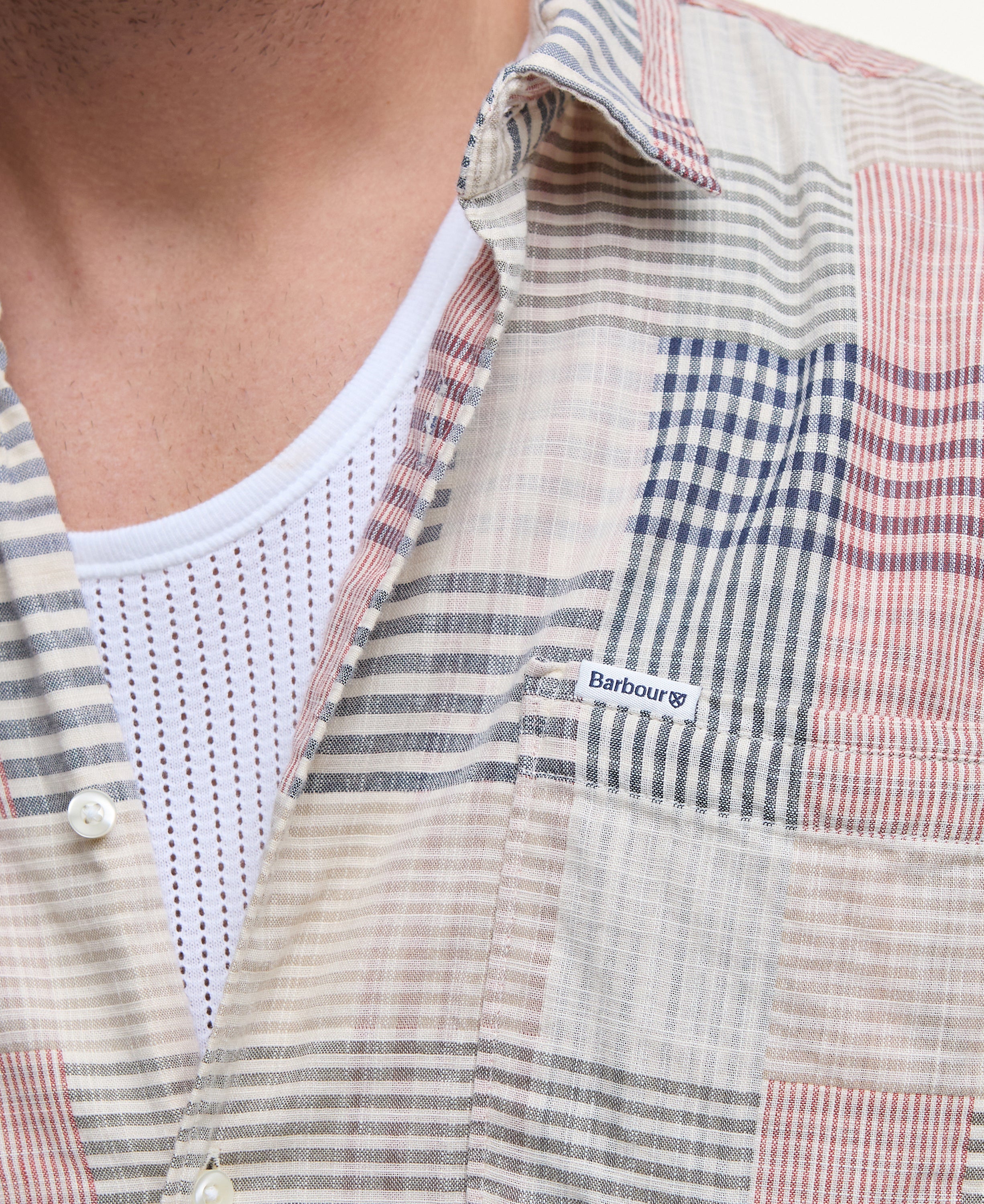 Cotton check shirt