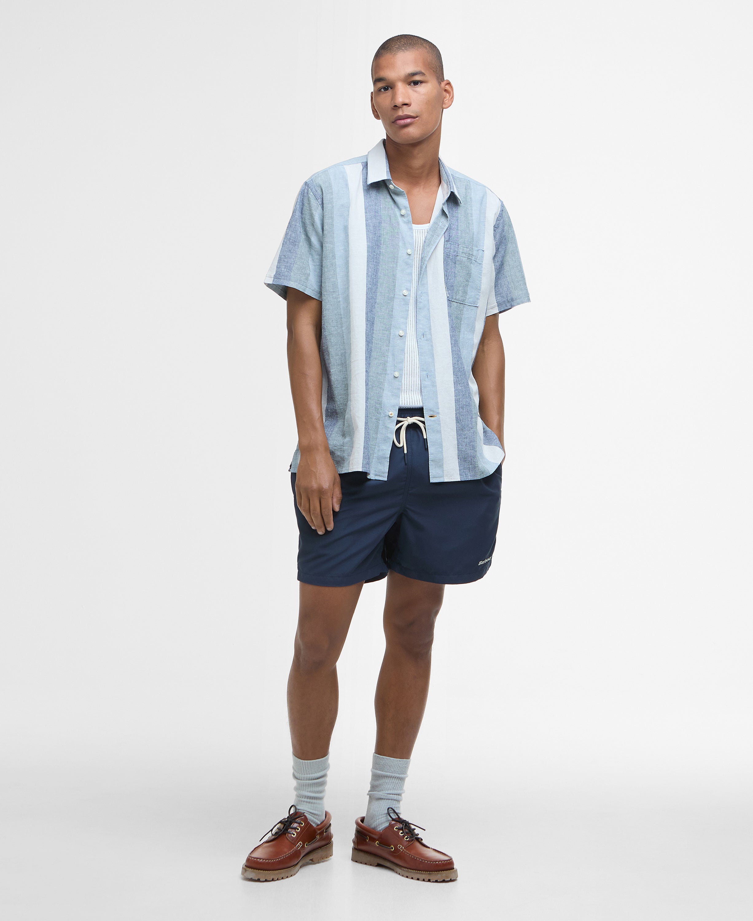 Portwell Linen blend shirt