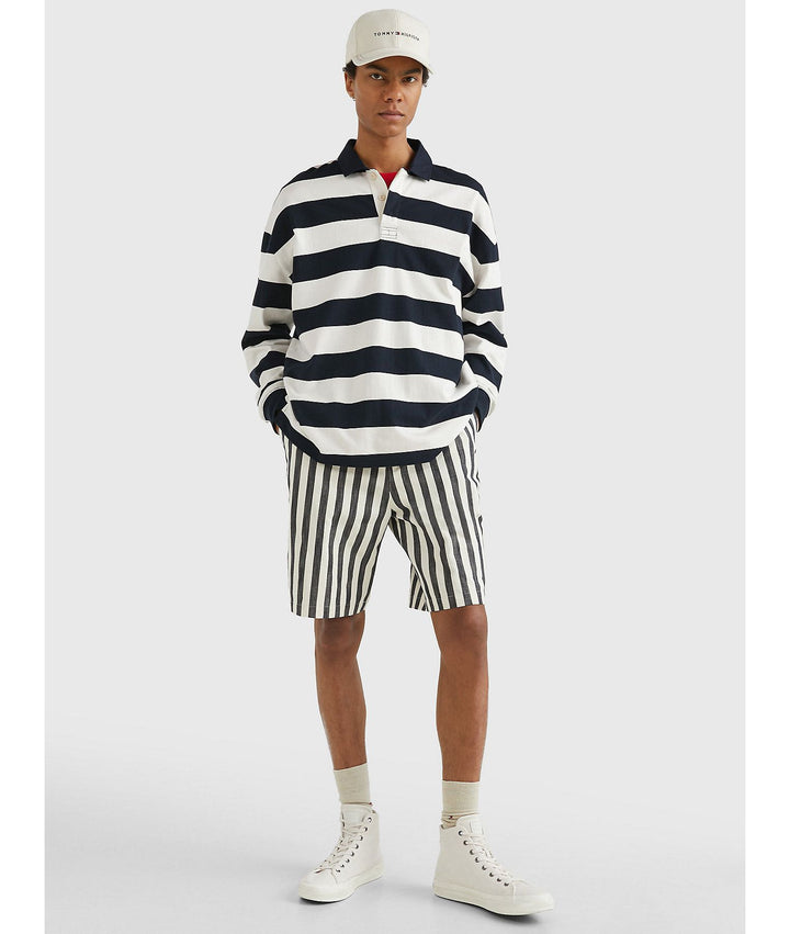 Navy Stripe Rugby Shirt