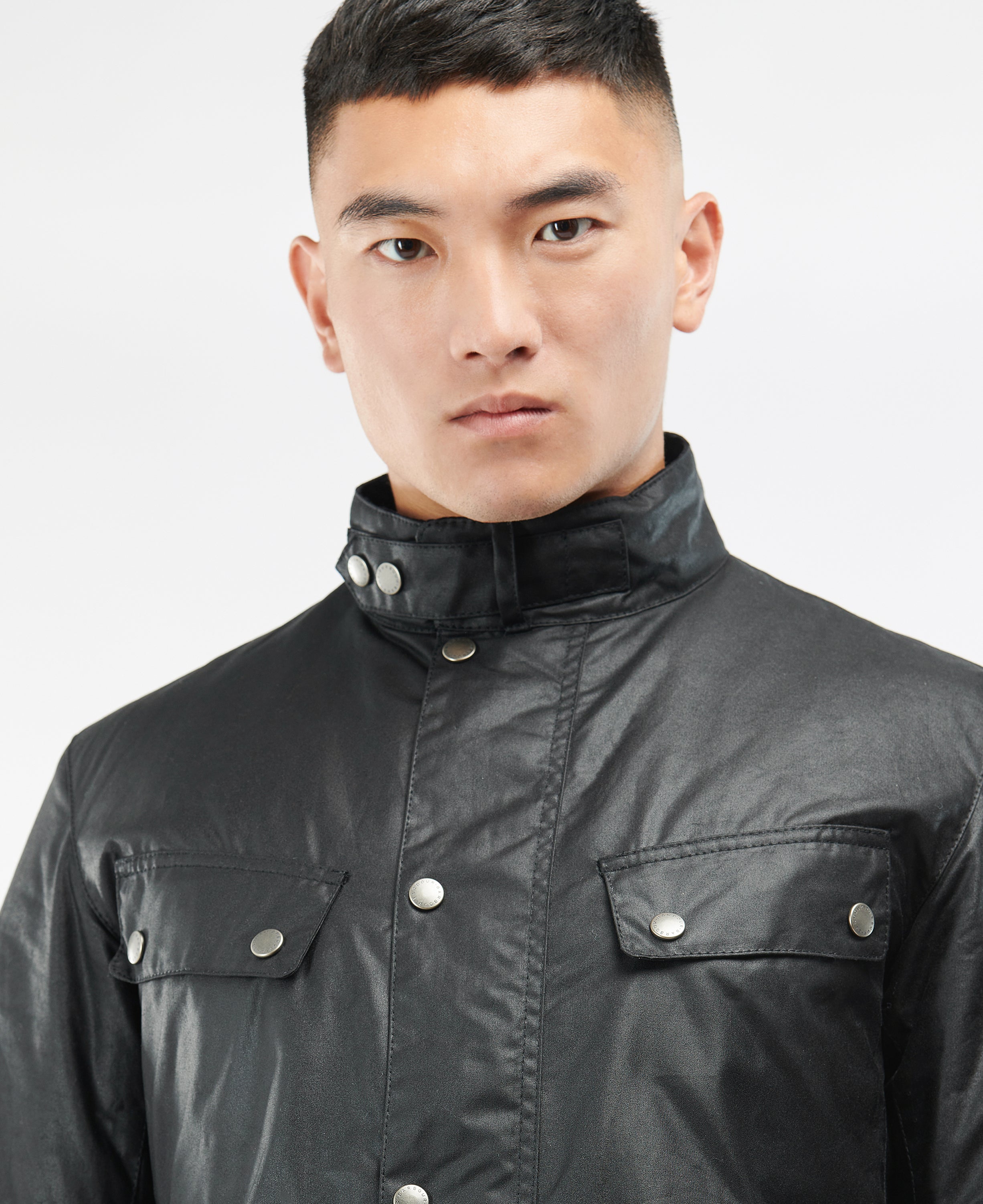 Tourer Duke Wax Jacket Black