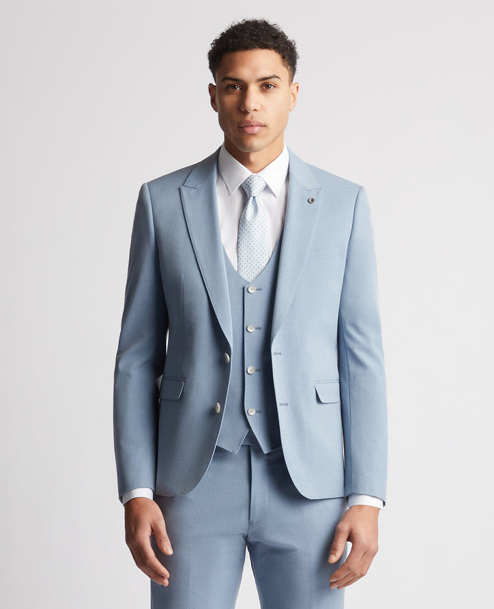 Sky Blue Massa suit jacket