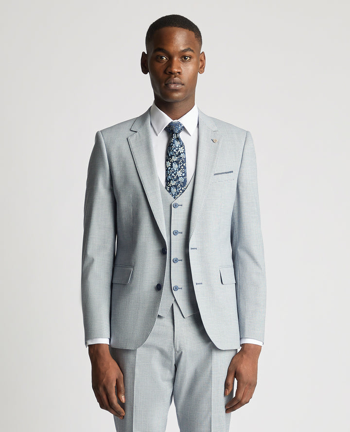 Sky blue Matteo suit jacket