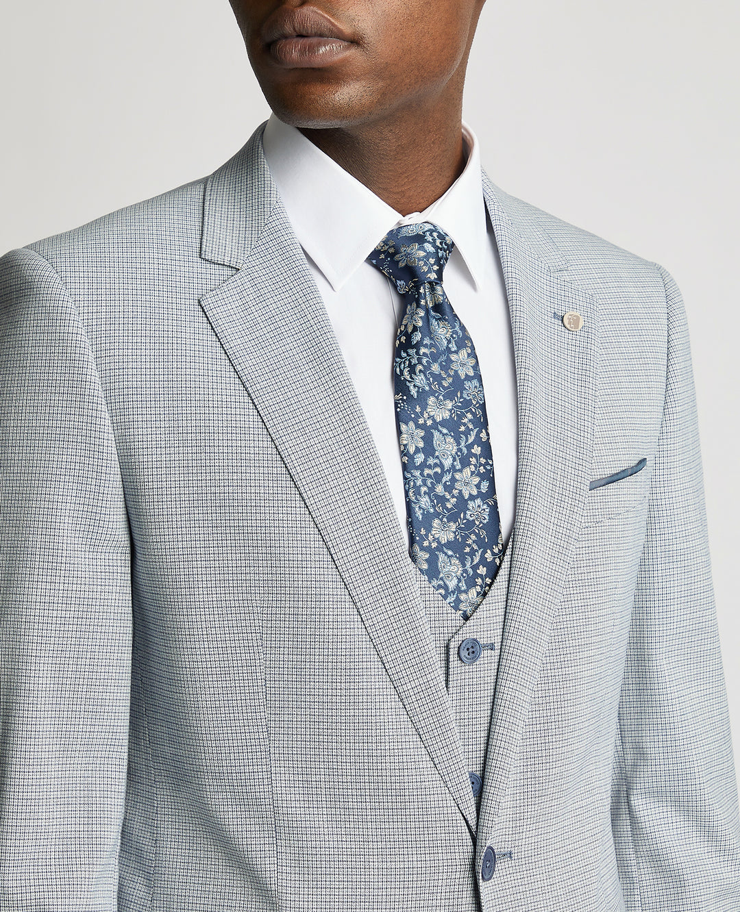 Sky blue Matteo suit jacket