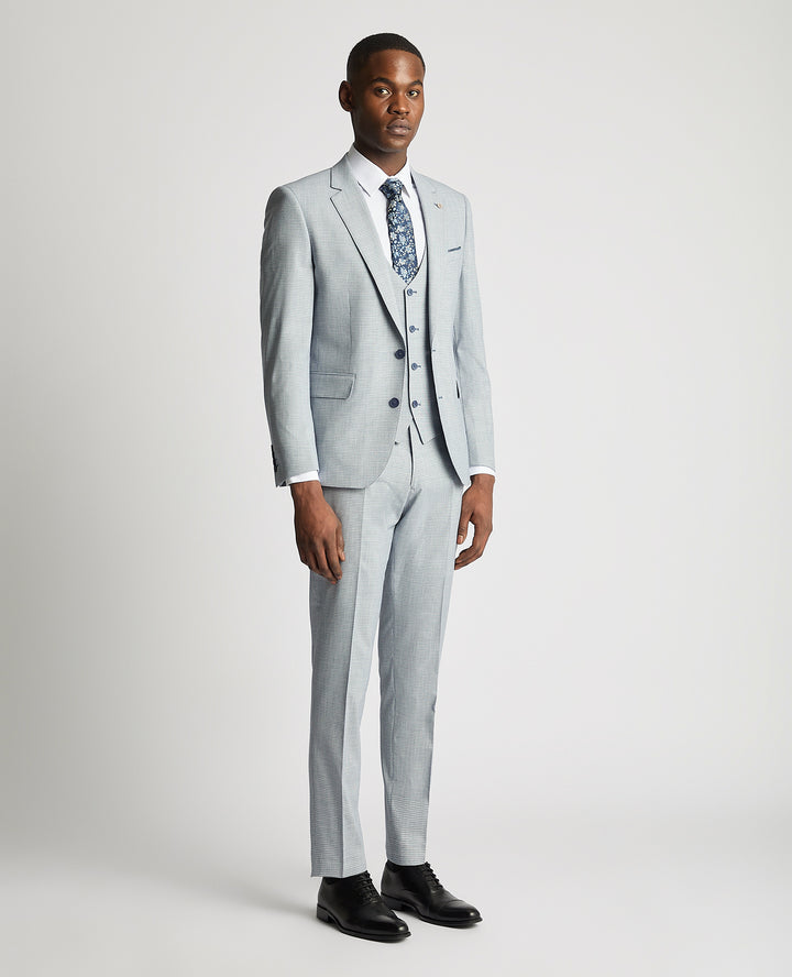 Sky blue Matteo suit jacket