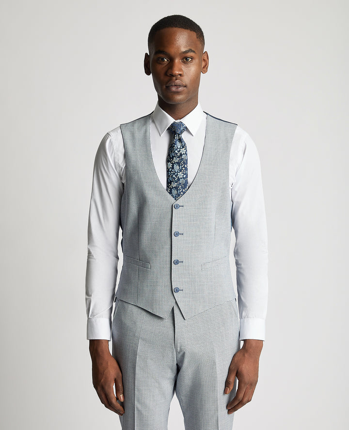 Sky blue Matteo waistcoat