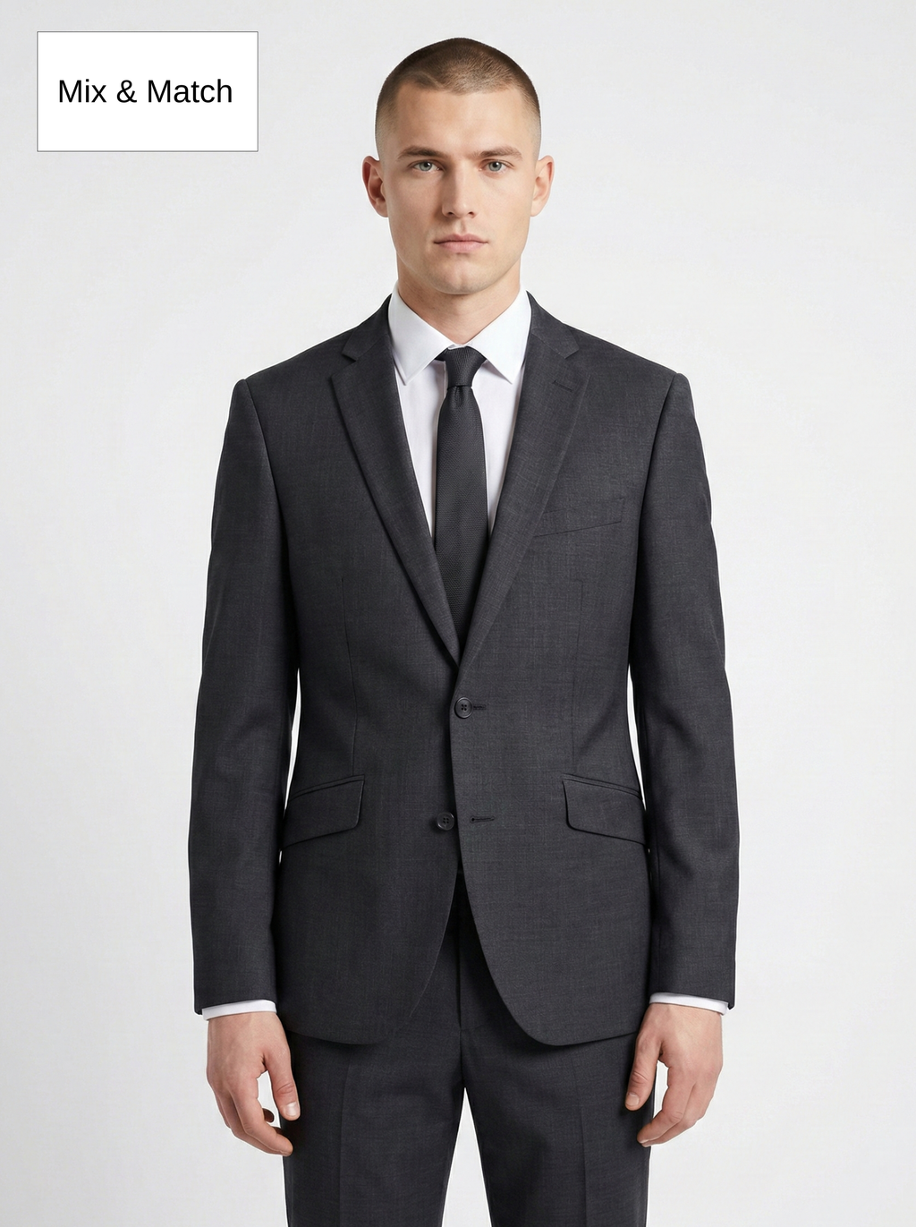 Dale Charcoal suit Jacket
