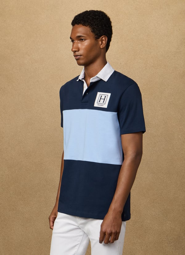 Heritage Block Cotton Polo Shirt