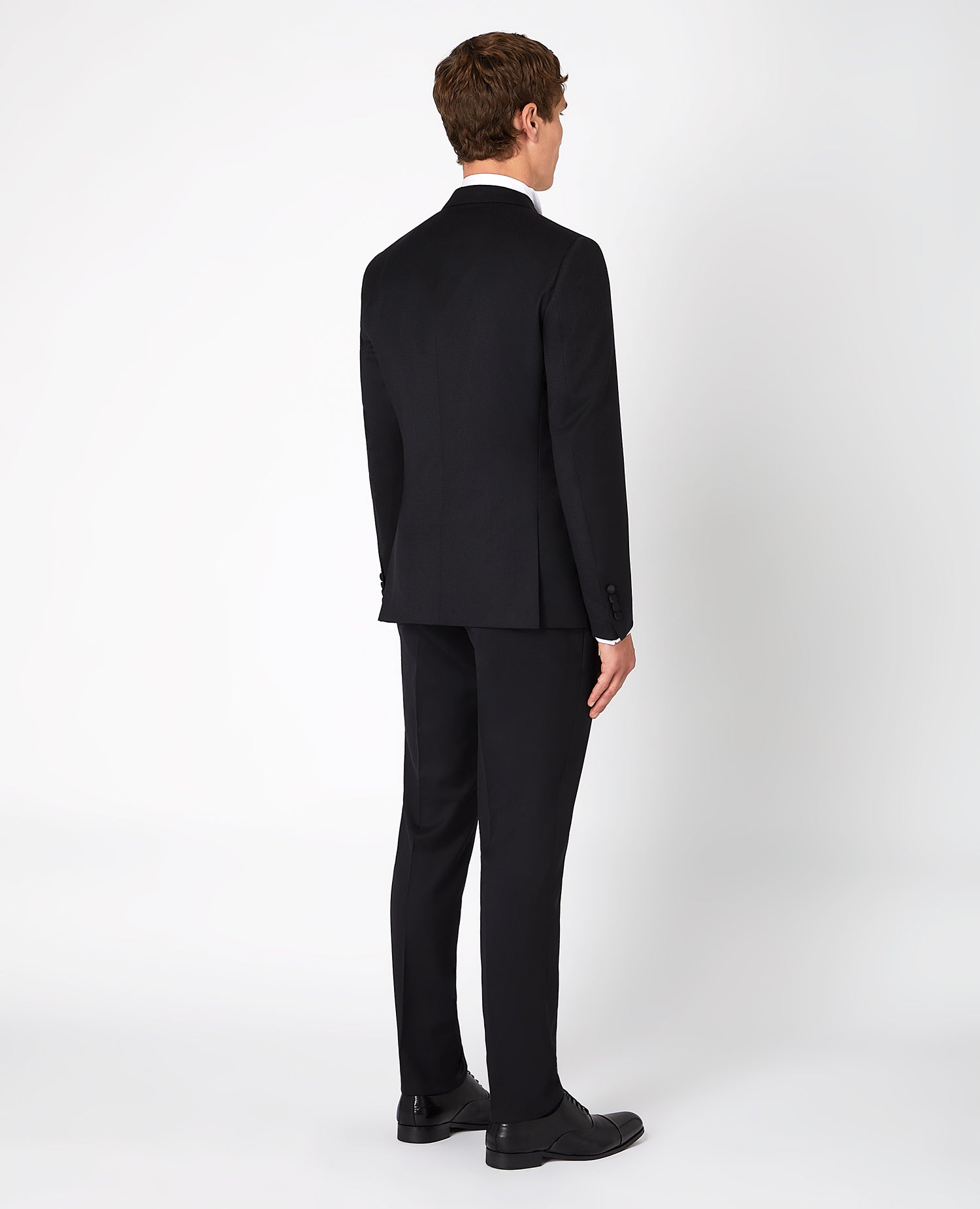 Black three Piece Rocco Tuxedo