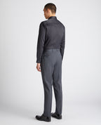 Black slim fit formal shirt