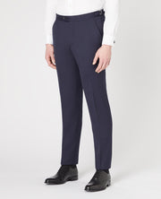 Navy Rocco tuxedo trousers