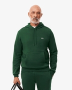 Green logo hoodie