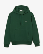 Green logo hoodie