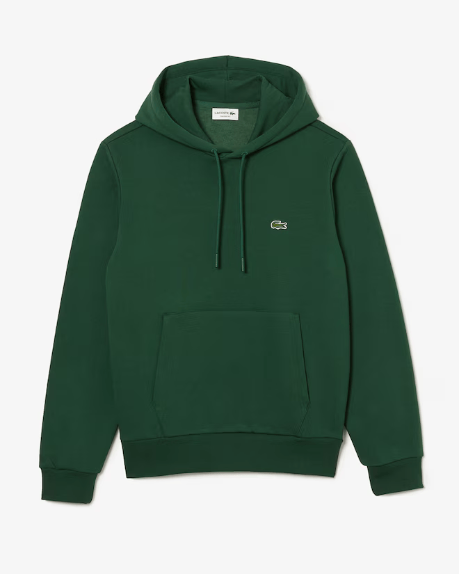 Green logo hoodie