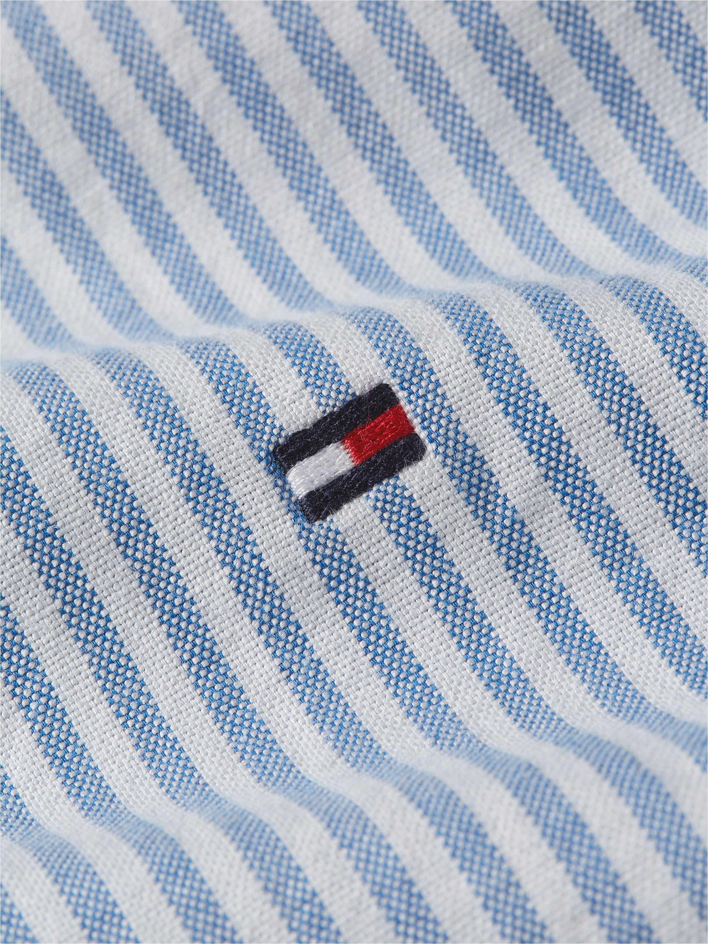 Blue stripe Oxford shirt