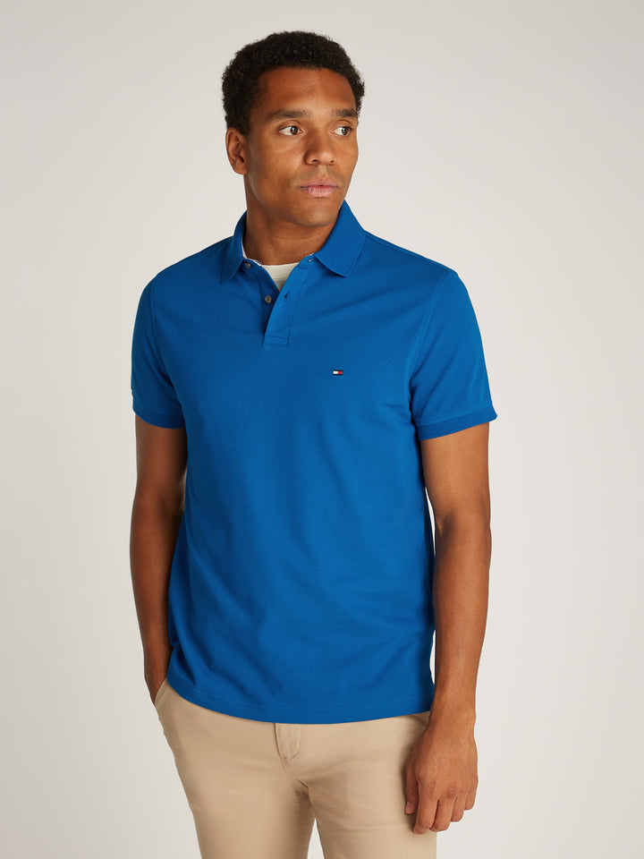 Royal blue polo shirt