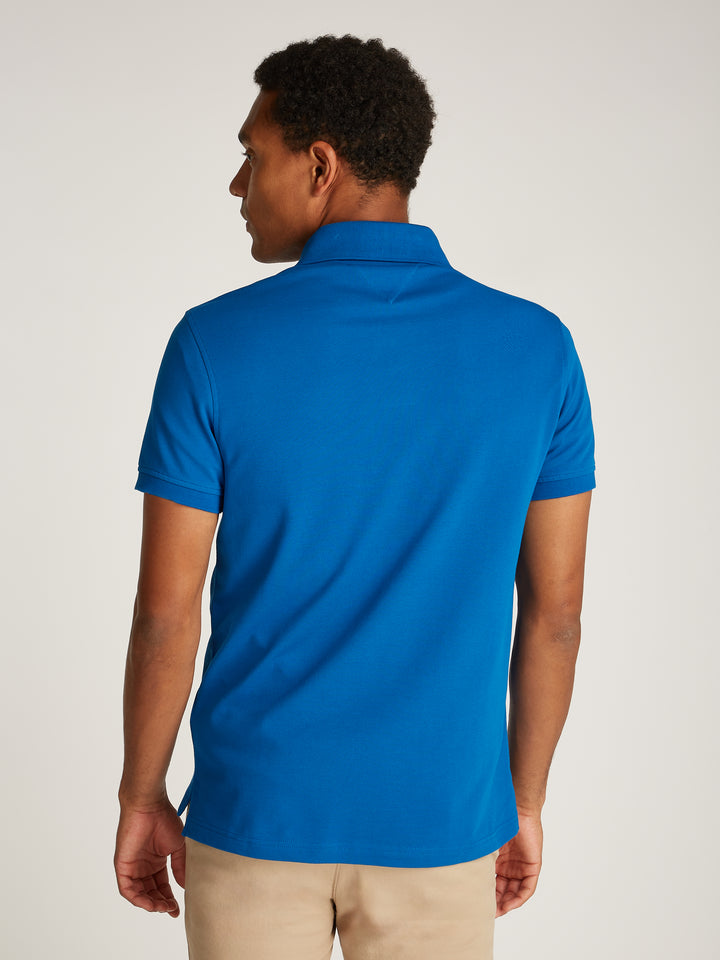 Royal blue polo shirt