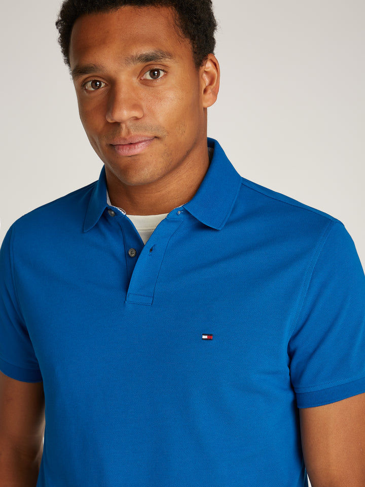 Royal blue polo shirt