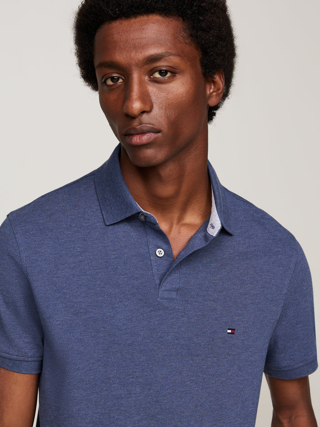 Heather Blue 1985 Polo Shirt
