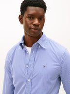 Tommy Hilfiger Core Flex Poplin Classic Stripe Shirt