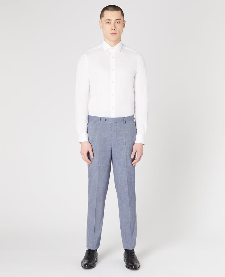 Blue Laurino Formal Trouser