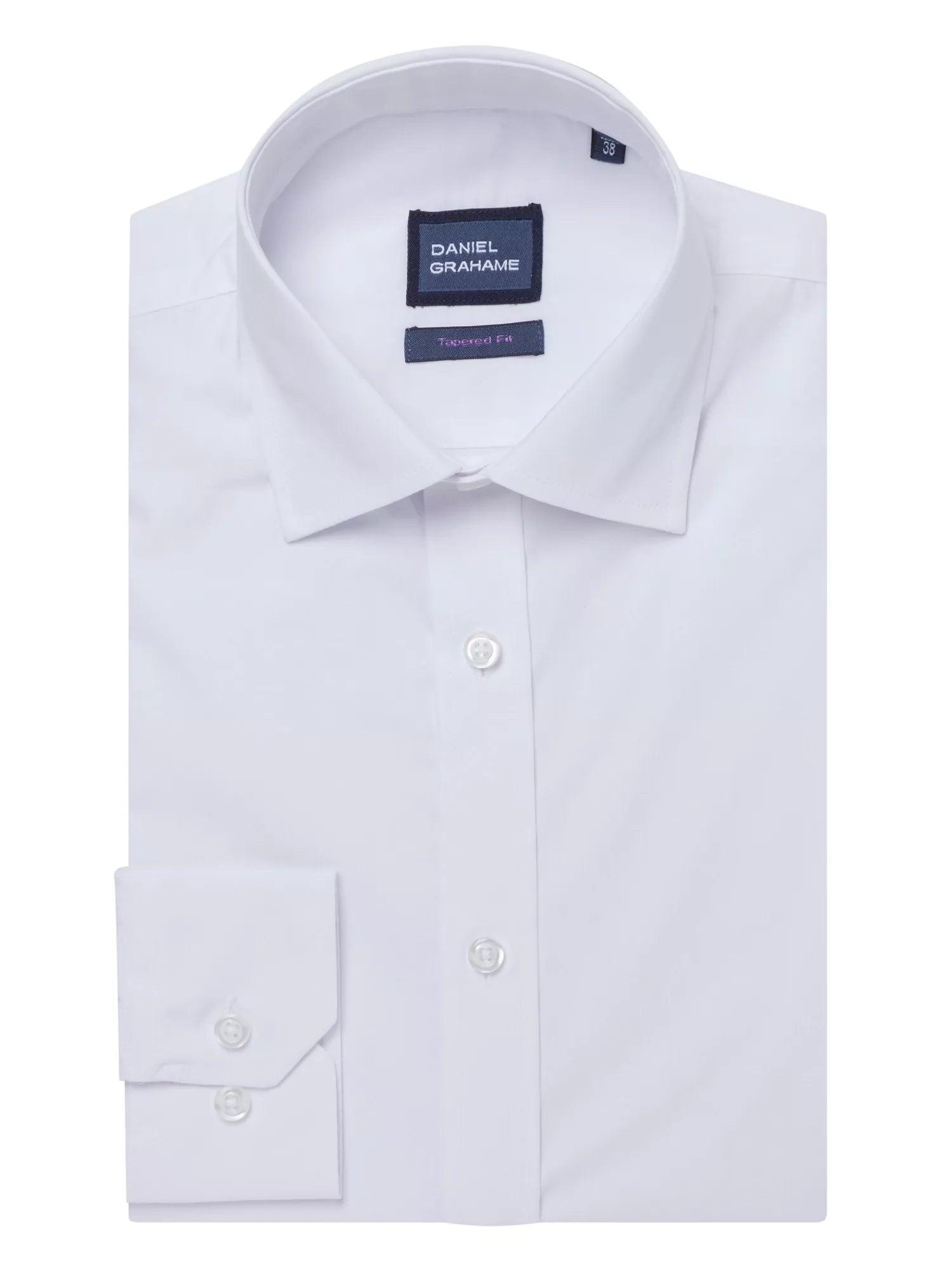 Tapered Fit Cotton-Blend Shirt