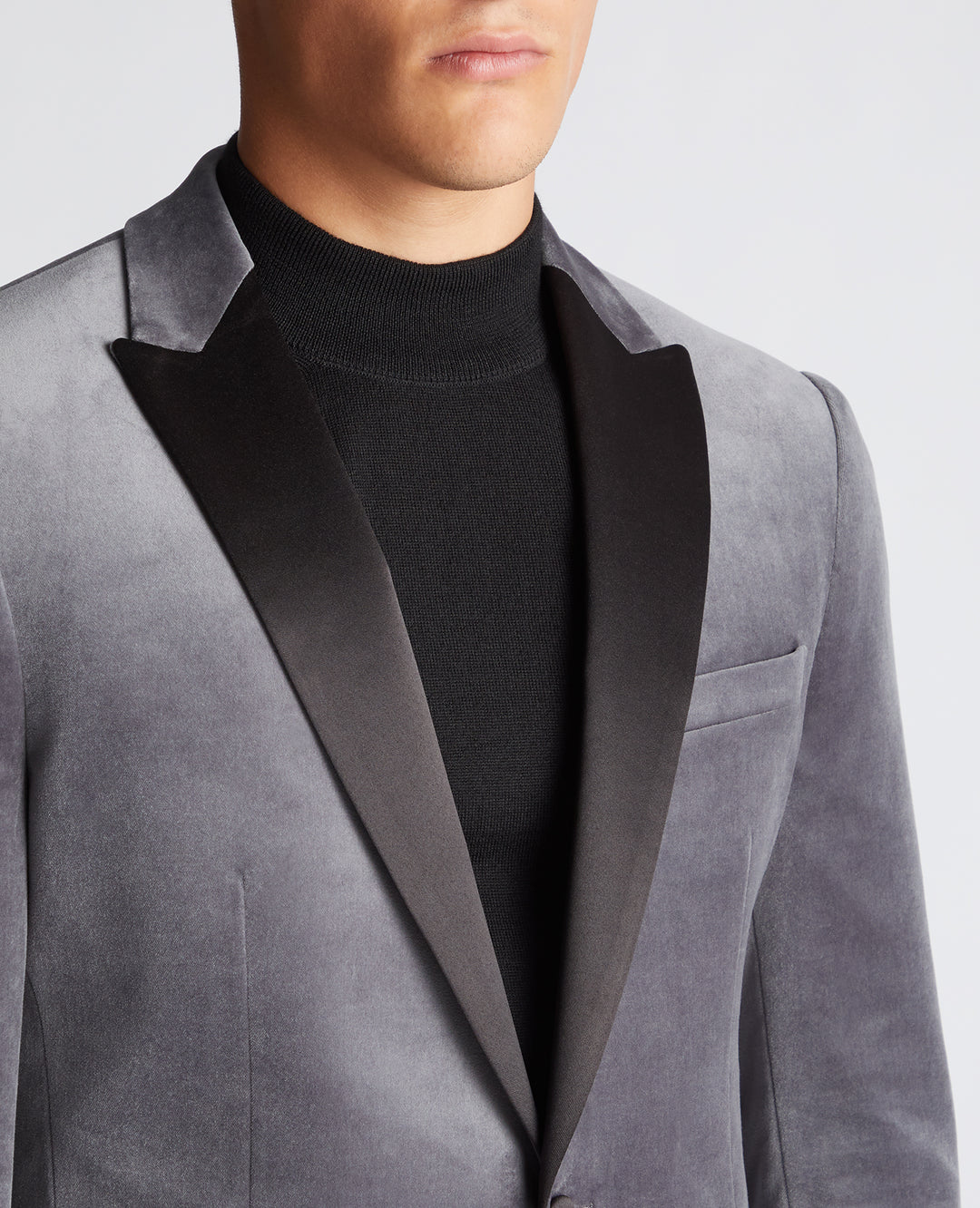 Grey Tuxedo Jacket