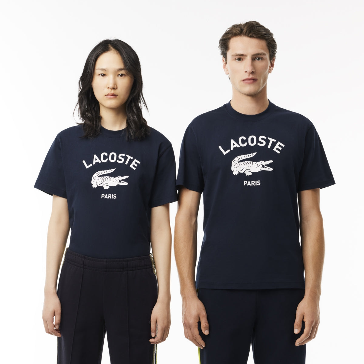 Navy print T-shirt