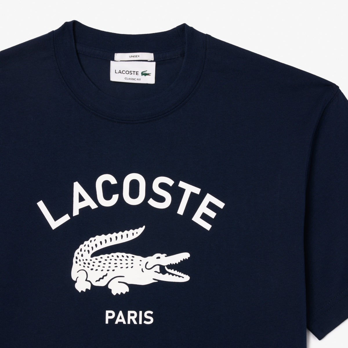 Navy print T-shirt