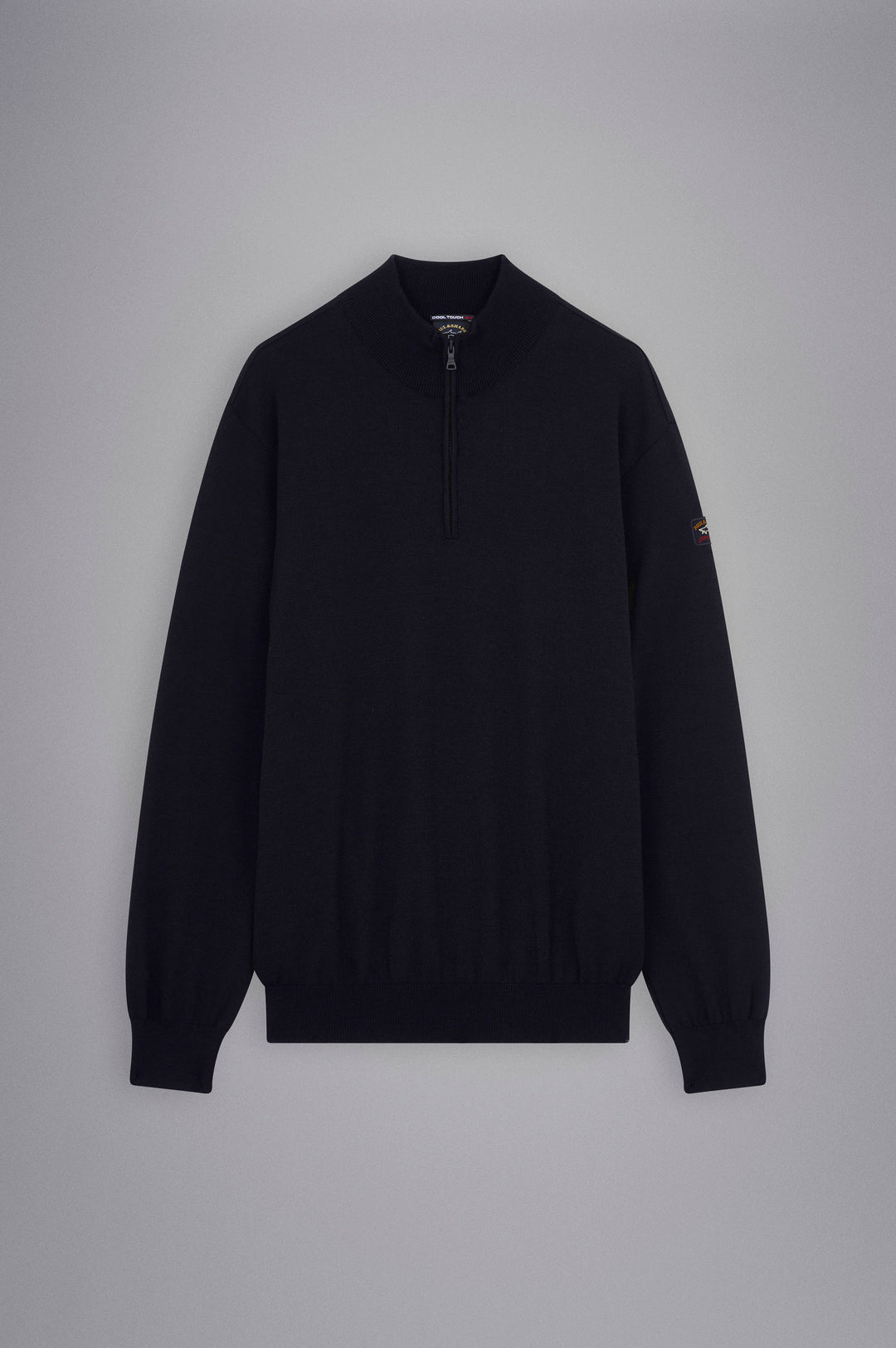 Merino wool quarter zip