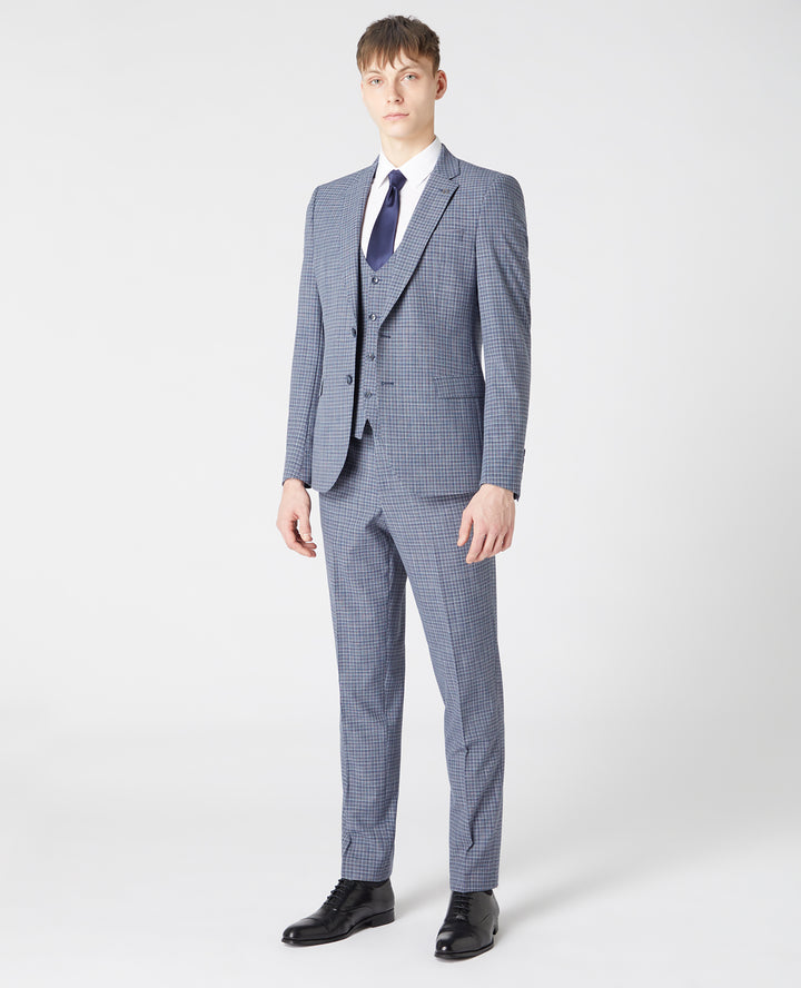 Blue Lucian suit jacket