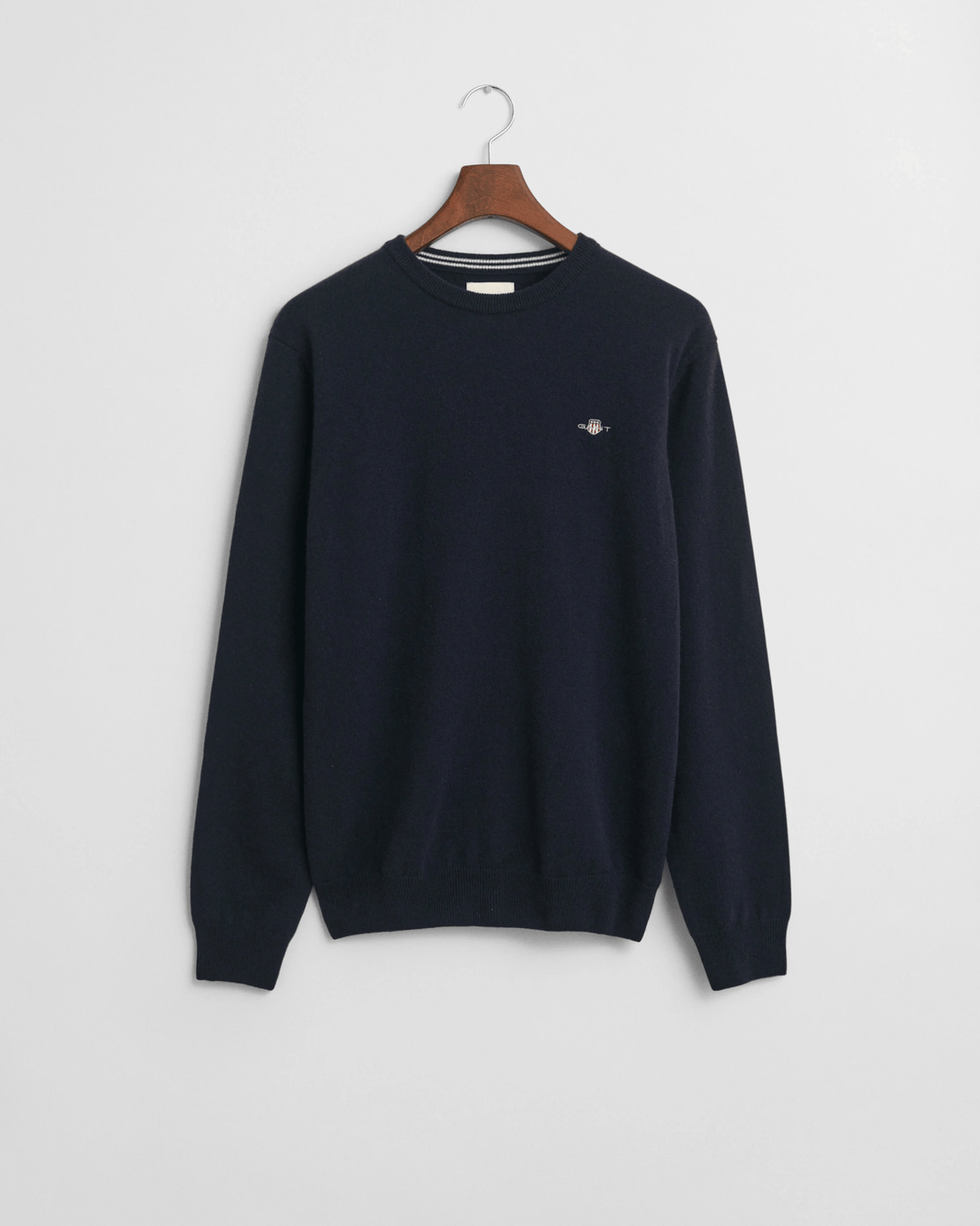 Lambswool navy jumper