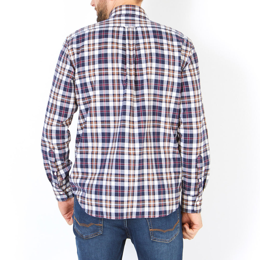 Regular fit checked shirt